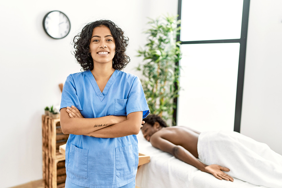 confident health professional women health professional insurance